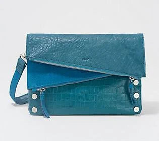 Teal Leather Crossbody S268902