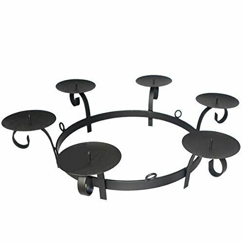 Wrought Iron Hanging Gazebo Candelabra U331950