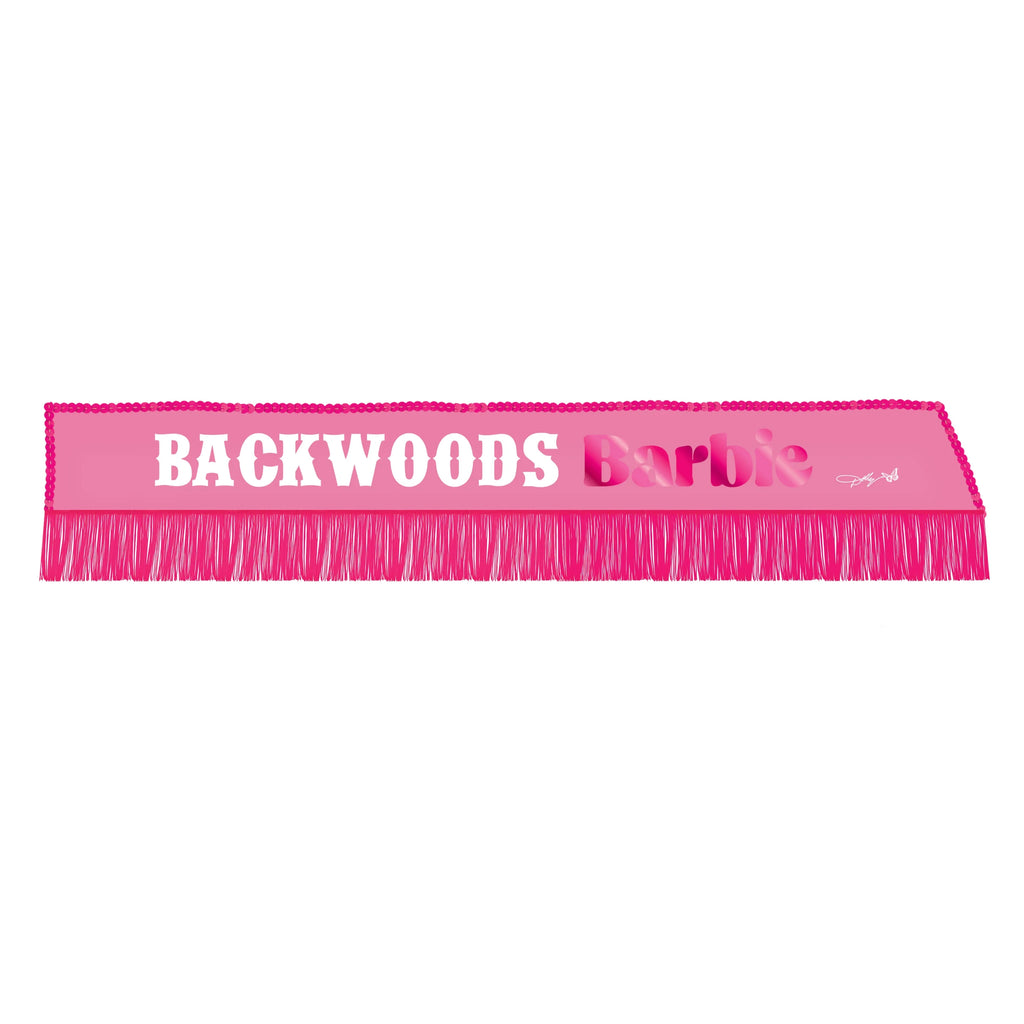 Pink Backwoods Barbie Sash W7024