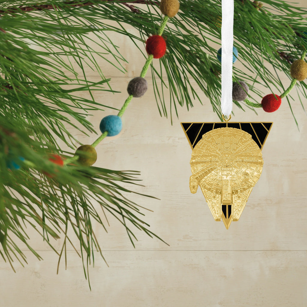 Star Wars Millennium Falcon Metal Ornament U84009
