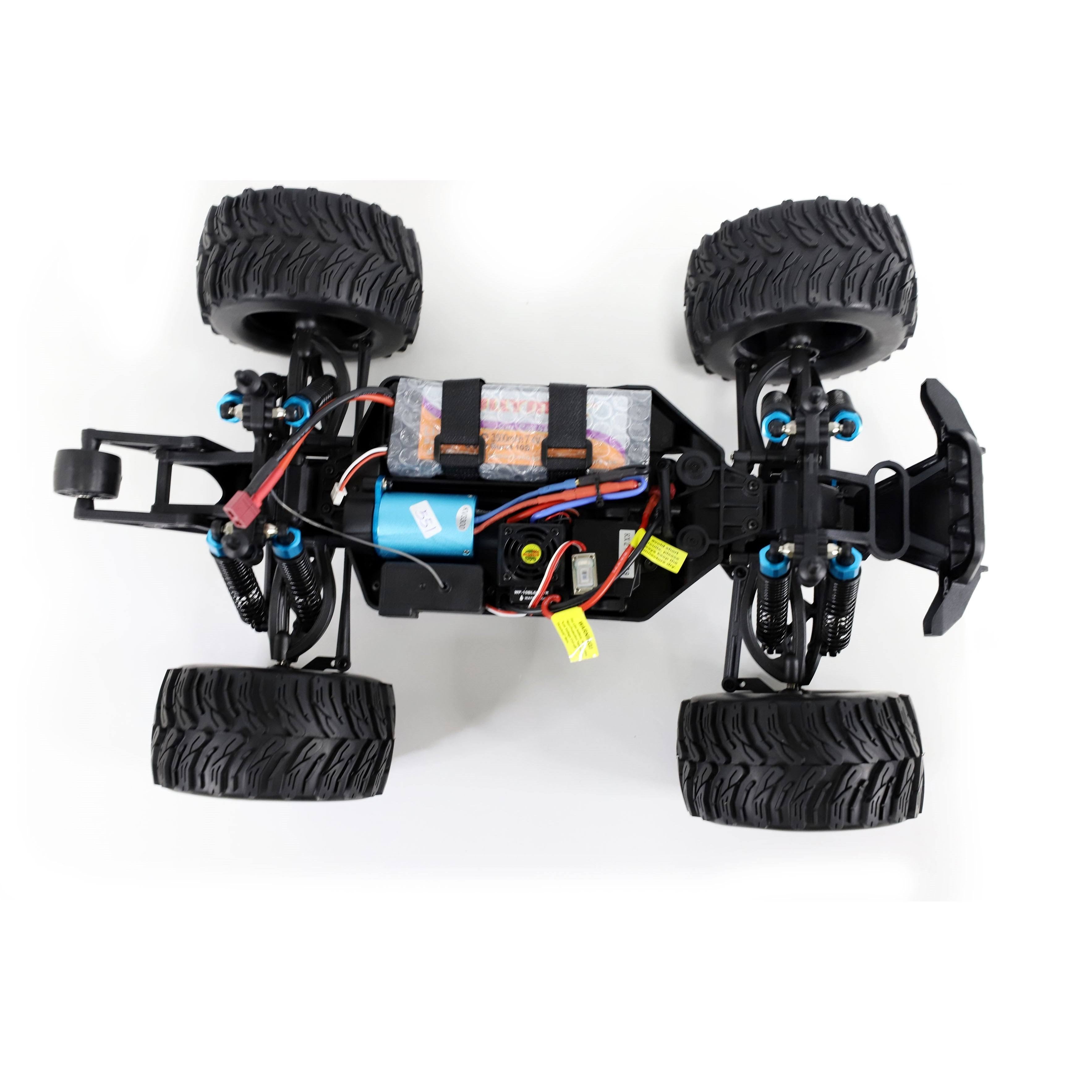Blue Brushless 4WD Electric Powered RC Monster Truck G41619