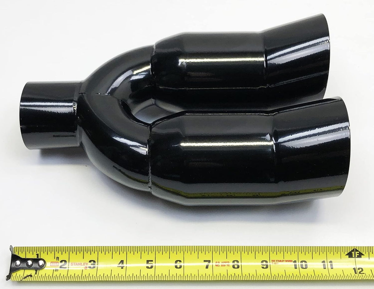 Gloss Black Stainless Steel Exhaust Tip D937