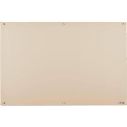 Tan Magnetic Glass Dry Erase Board V726323
