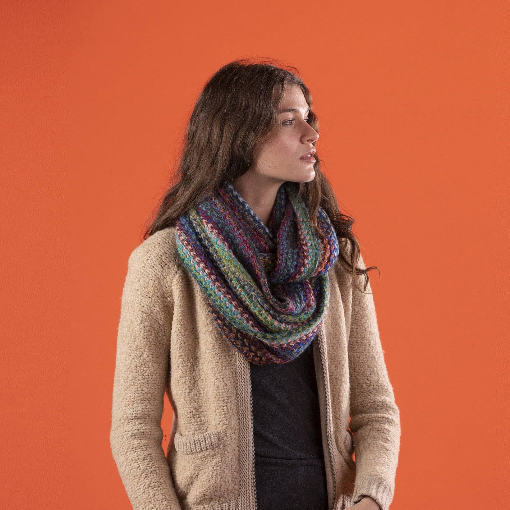 Slate Infinity Scarf E4099