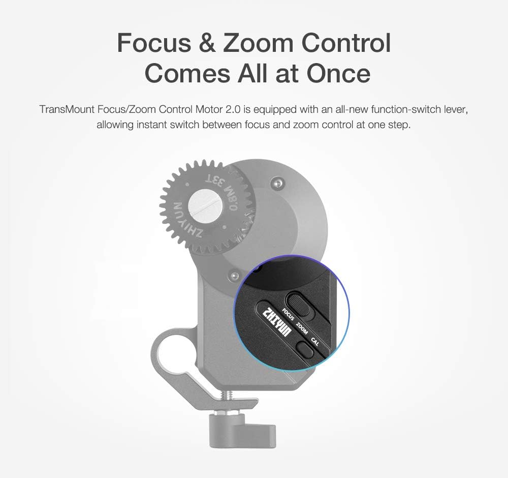 Servo Follow Focus/Zoom Controller for Gimbal Handheld Stabilizer Pack of 2 L390