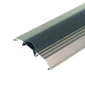 Satin Nickel Aluminum Deluxe Threshold with Vinyl Seal S26188