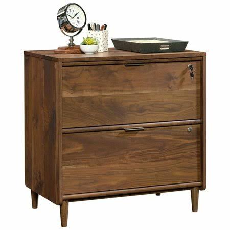 2 Drawer Lateral File Cabinet in Grand Walnut A452145