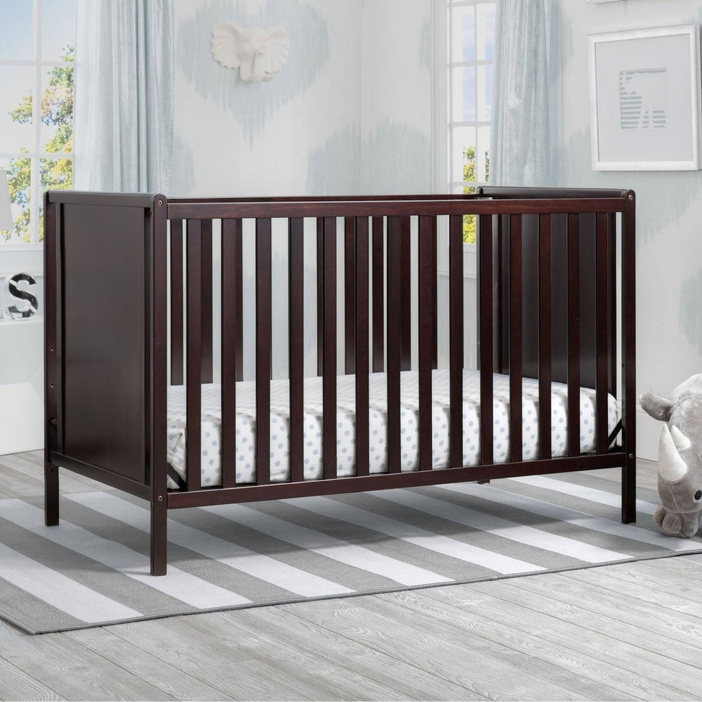 4-in-1 Convertible Crib Grey I8375