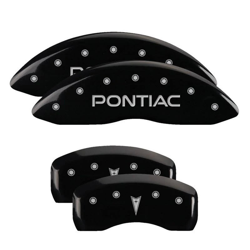 Black Pontiac Caliper Covers P9577