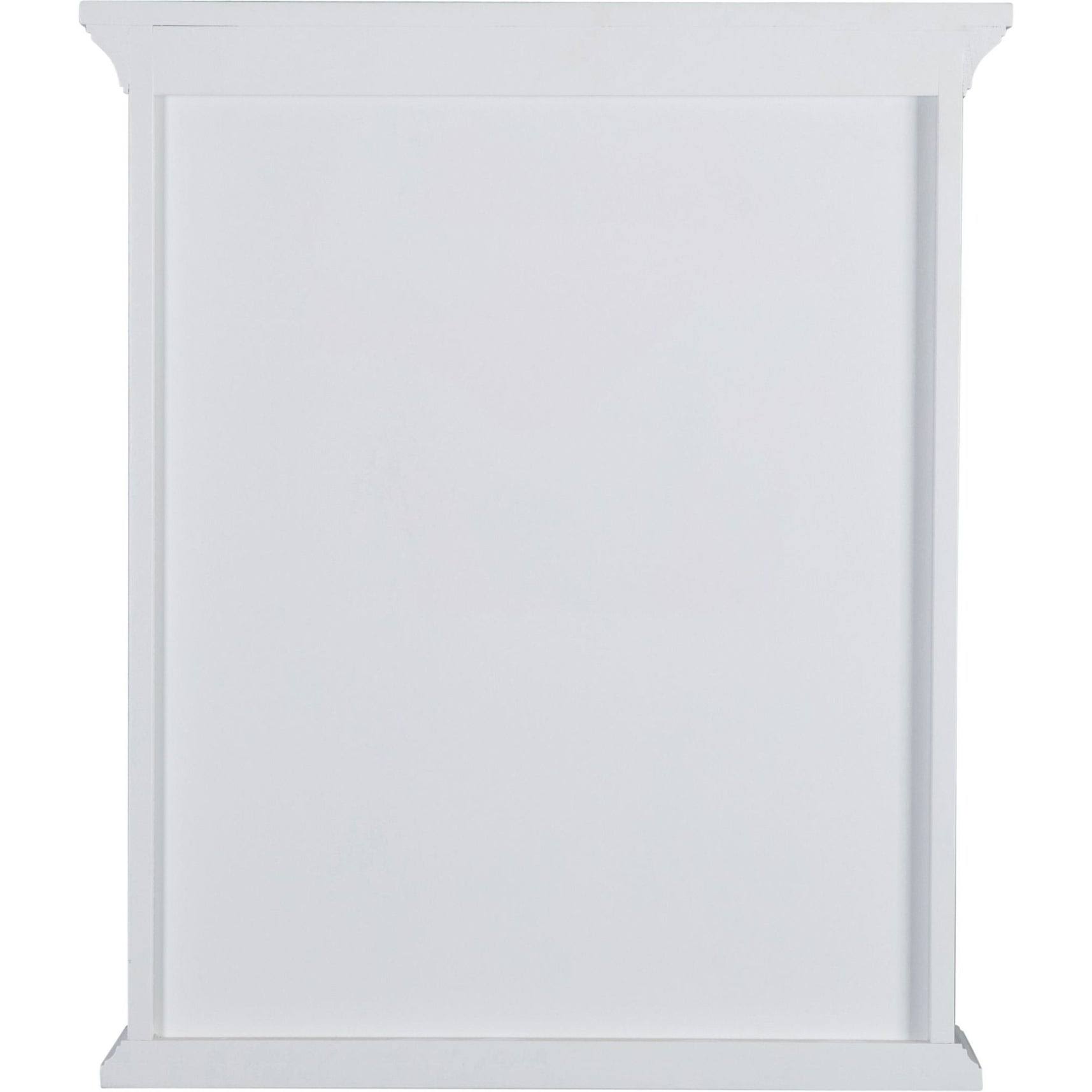 White Wood Wall Mounted Bathroom Cabinet D646968