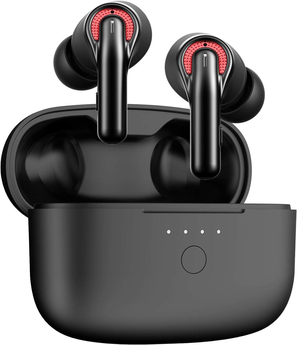 Black True Wireless Bluetooth Earbuds W266451