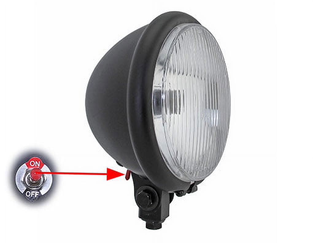 5 3/4" Led Head Light for Cruiser Bicycle X828660