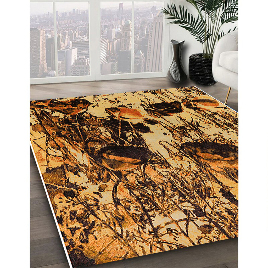 Red Rectangle Area Rug, 2' x 3' N264576