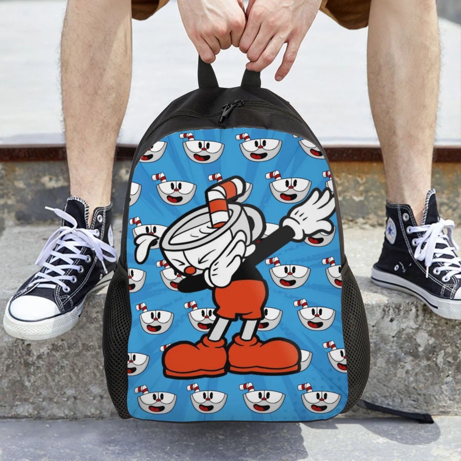Lightweight Unisex Daypack Backpack A268