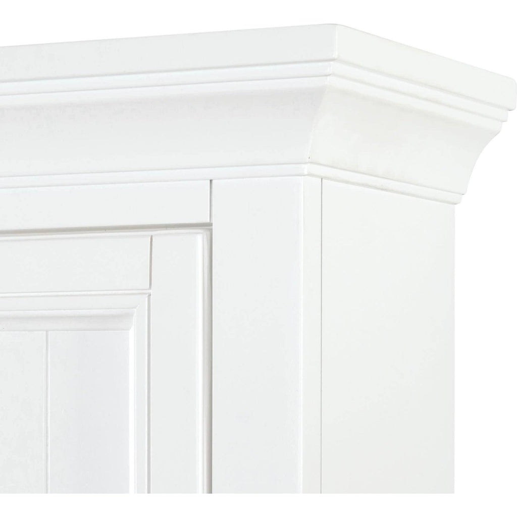 White Wood Wall Mounted Bathroom Cabinet D646968