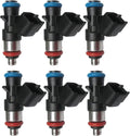 6Pcs Fuel Injectors Compatible with 2011-13 Dodge Grand Caravan Charger 3.6L V6 J148