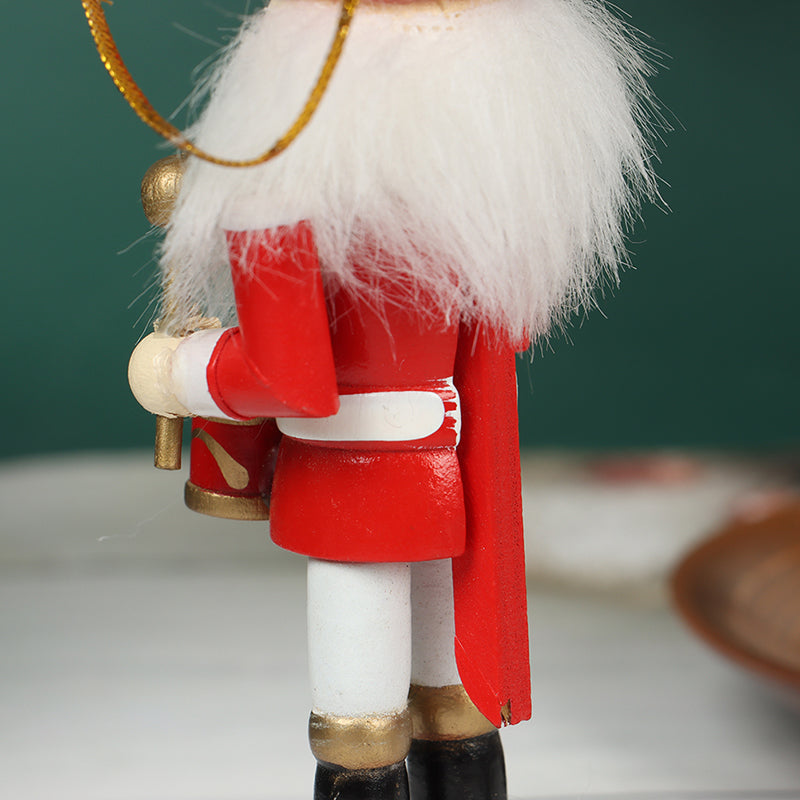 12cm Wooden Nutcracker Soldier Christmas Decoration W939