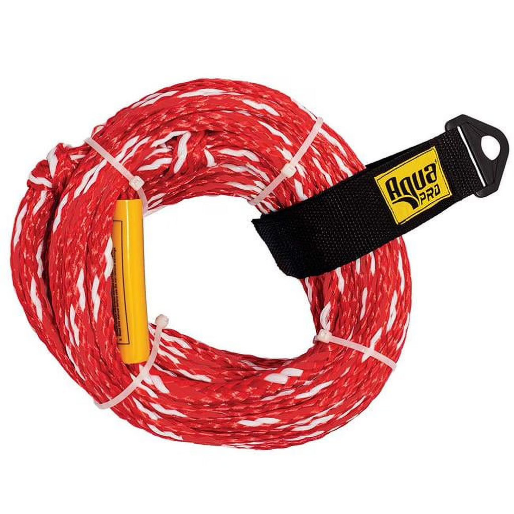 2-Person Tow Rope, 2,375lbs Tensile, Non-Floating, Red U428281