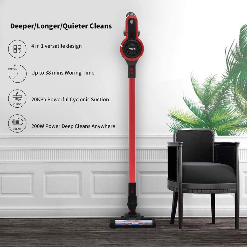 Cordless Stick Handheld Vacuum, 20000PA, 38min Runtime N68997
