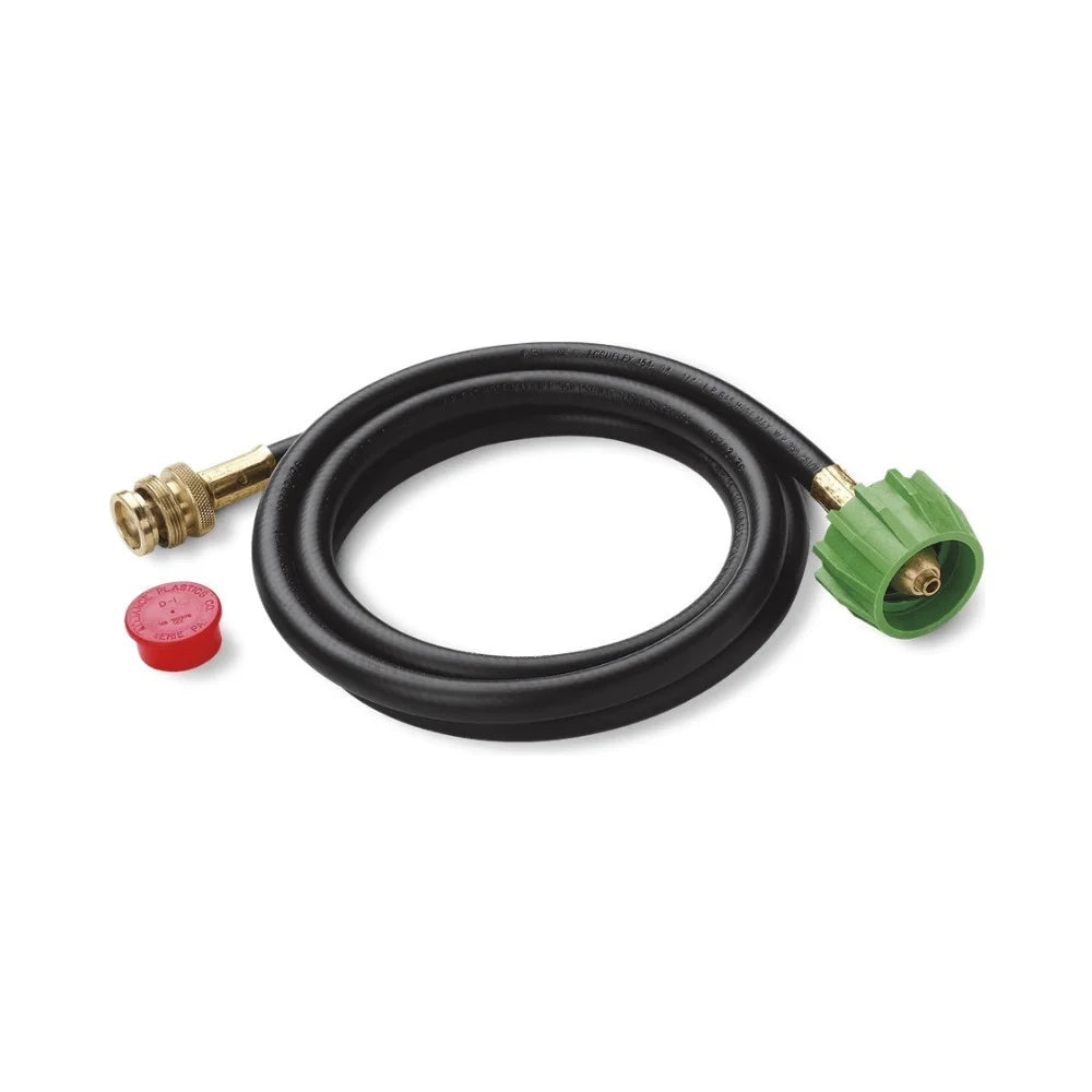Green Liquid Propane Grill with Adapter Hose and Grill Cover C836944
