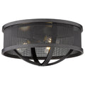 Matte Black Flush Mount with Shade L770763