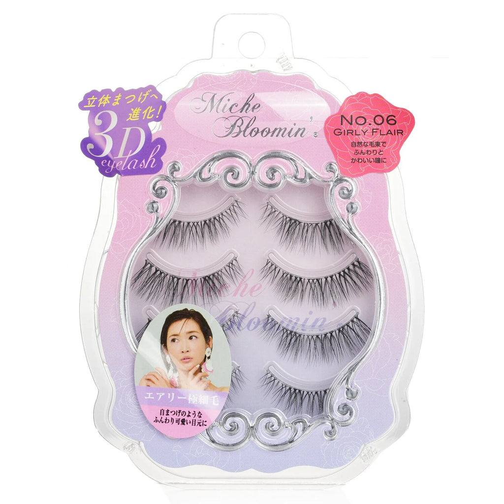 3D Eyelash Sweet Brown 4pairs S4217