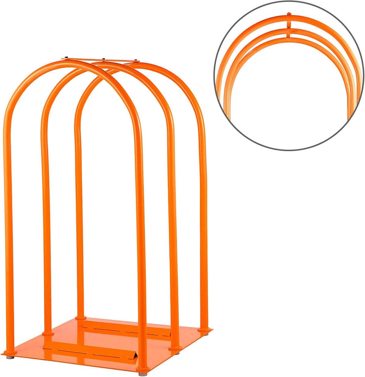 Tire Inflation Cage with Steel Frame K395