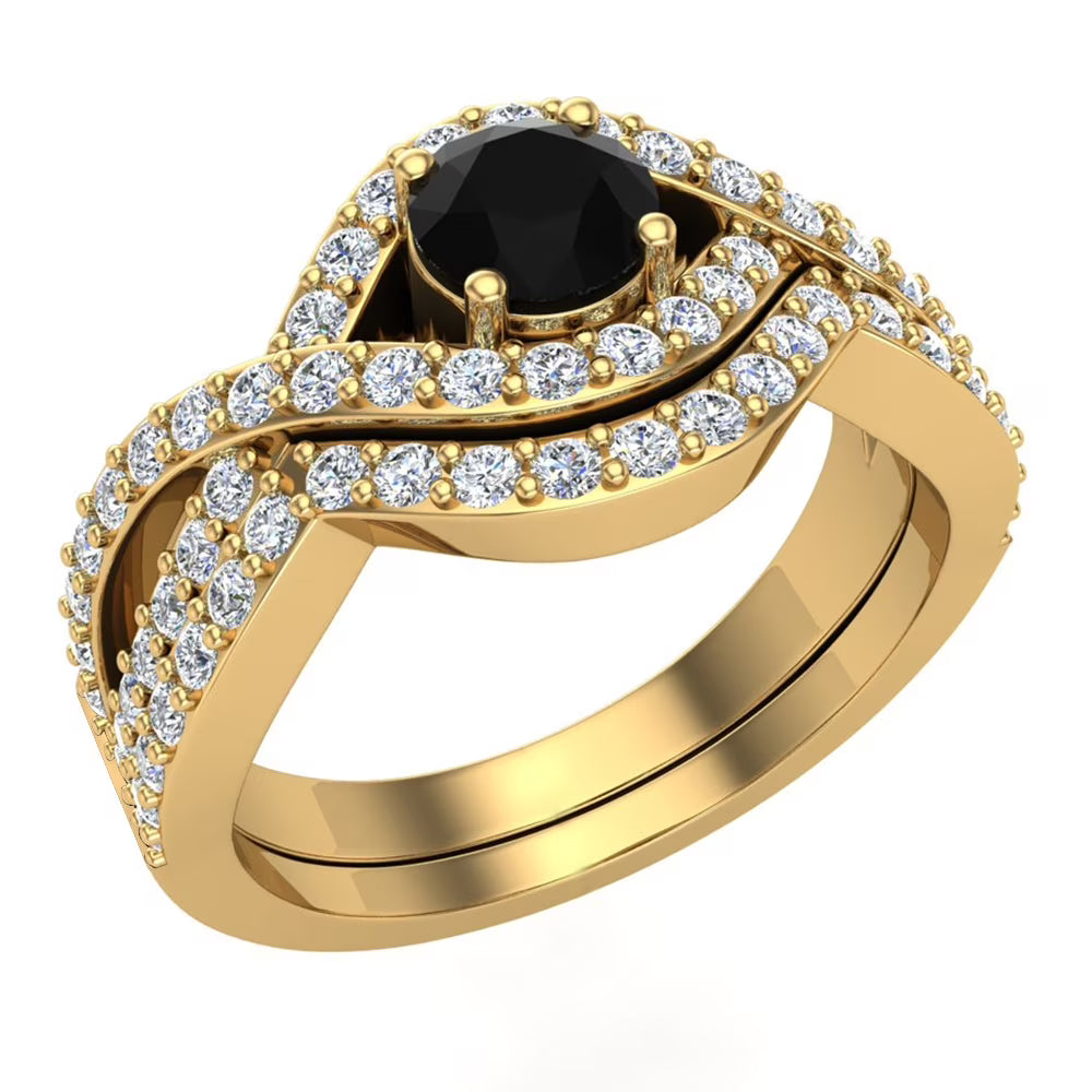 14K Gold 1.10 Carat Diamond Engagement Ring G2419