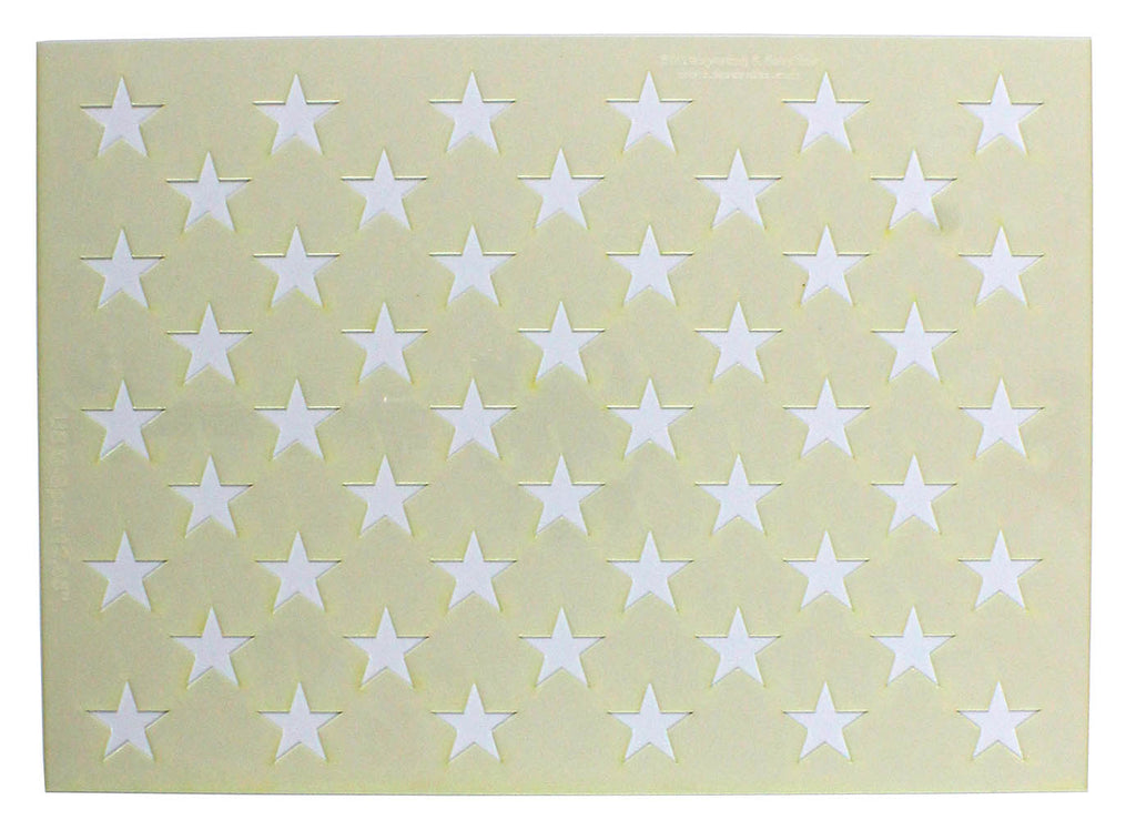 14 Mil-G-Spec Star Field Stencil U461946