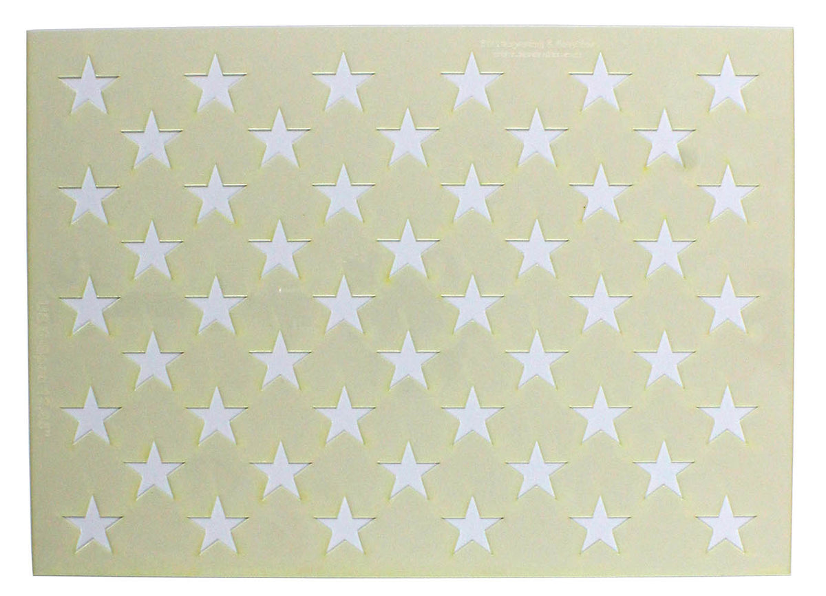 14 Mil-G-Spec Star Field Stencil U461946