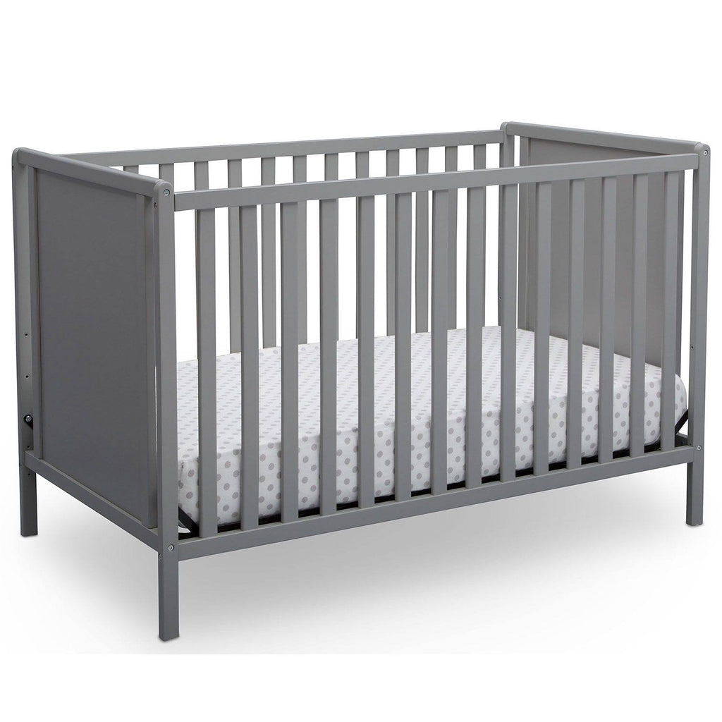 4-in-1 Convertible Crib Grey I8375