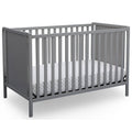 4-in-1 Convertible Crib Grey I8375
