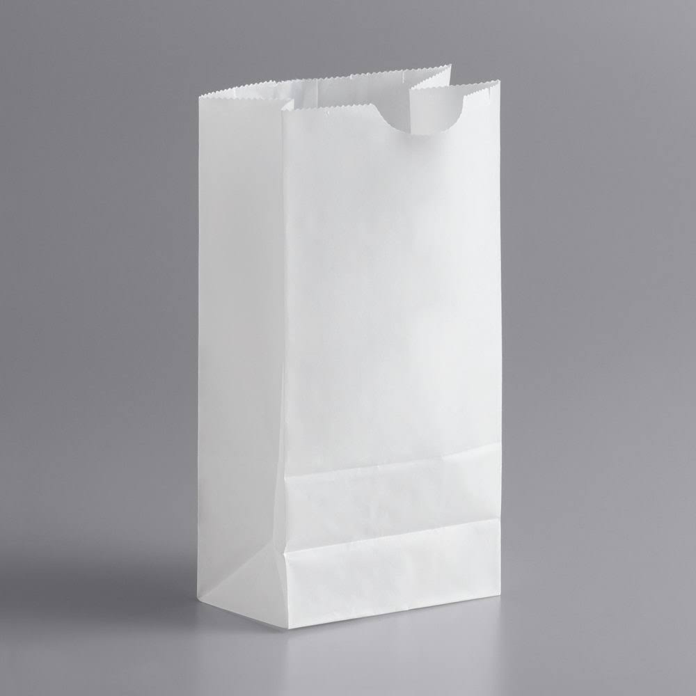 4 lb. Waxed Paper Bag - 1000/Case I3002