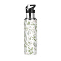 Insulated Thermos Kids Stainless Steel Bottle with Straw Lid Flask 20 oz V9355