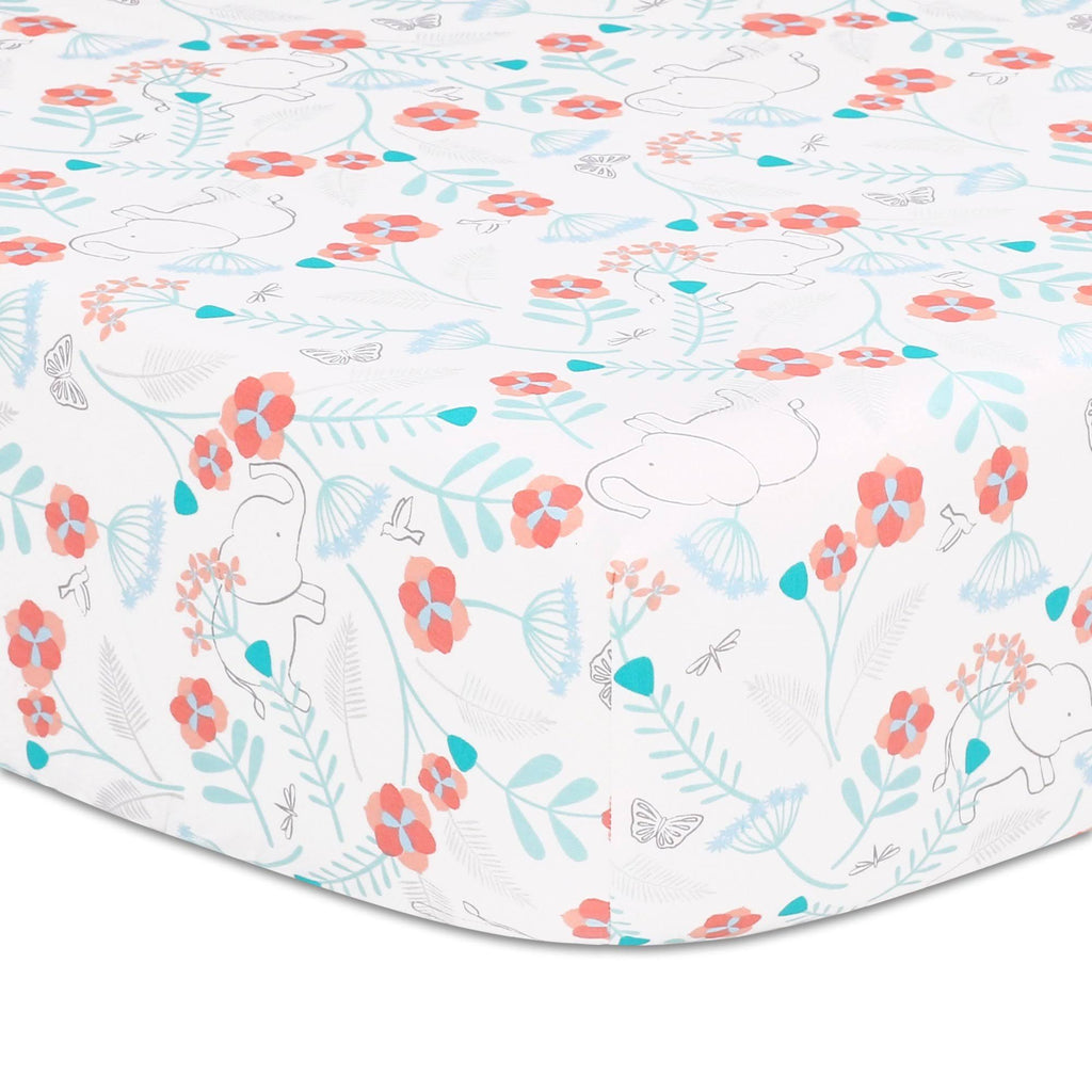 3 Piece Crib Bedding Set J1582