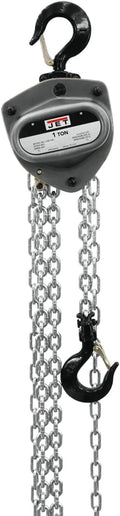 1-Ton Hand Chain Hoist with 30' Lift and Overload Protection Q31582