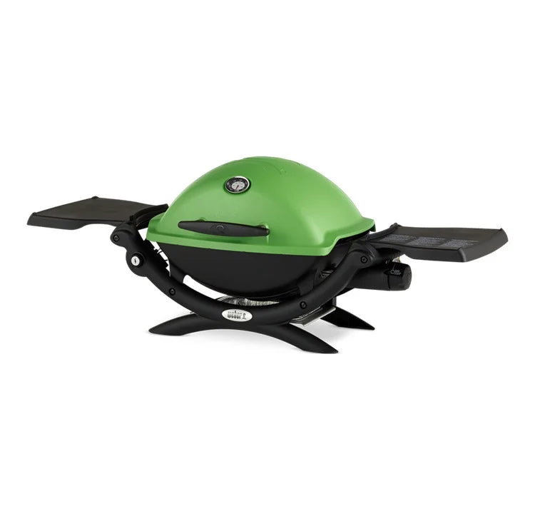 Green Liquid Propane Grill with Adapter Hose and Grill Cover C836944