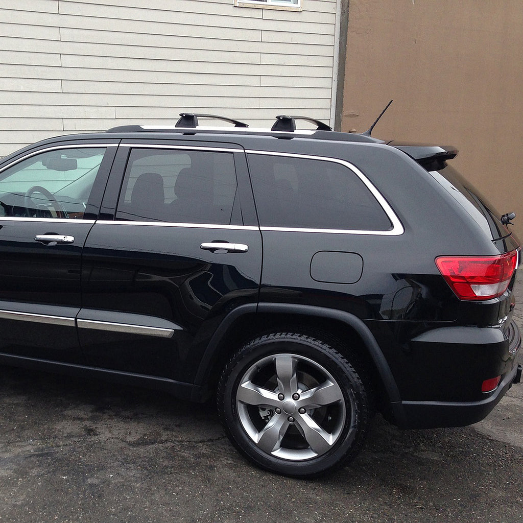 Aluminum Cross Roof Rack Black A70887