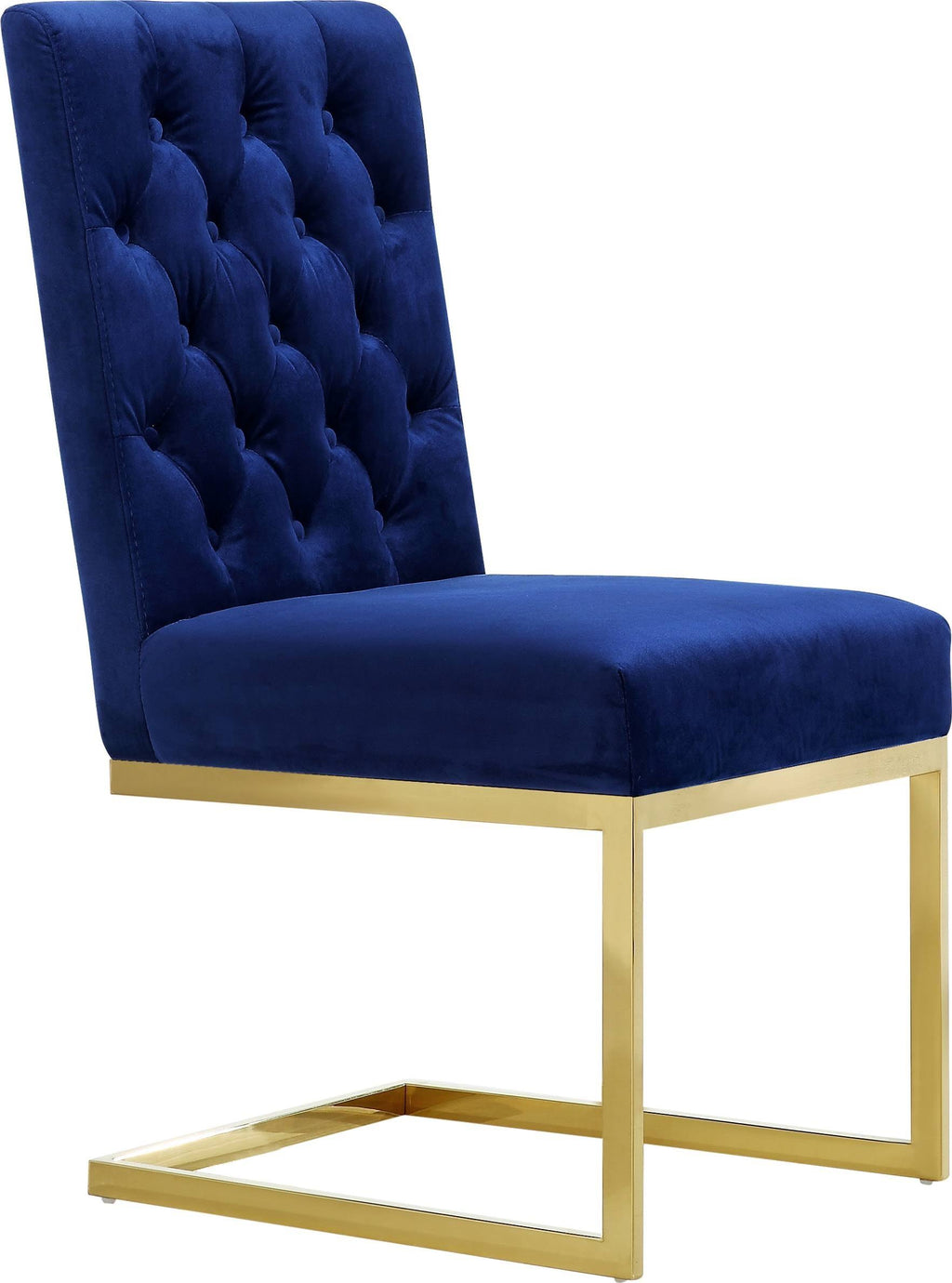 Navy Velvet Dining Chair, Set of 2 L723