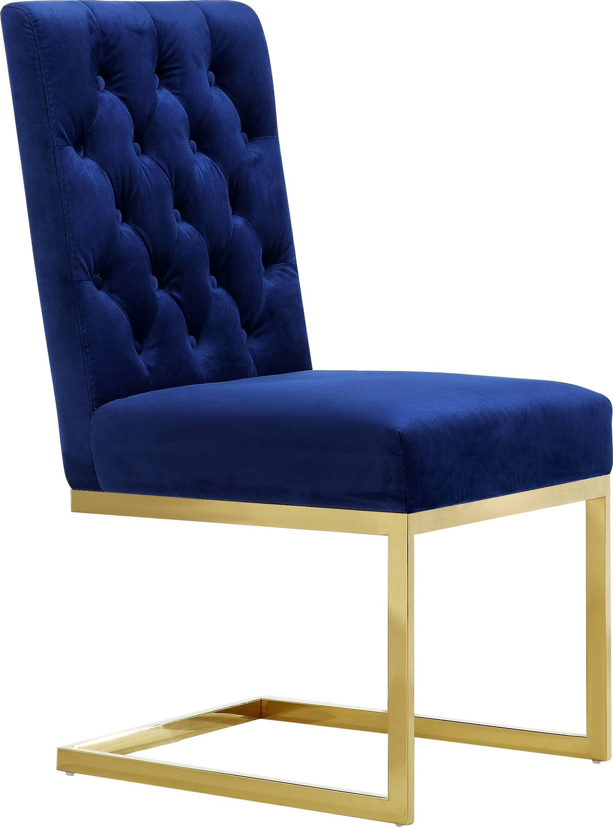 Navy Velvet Dining Chair, Set of 2 L723