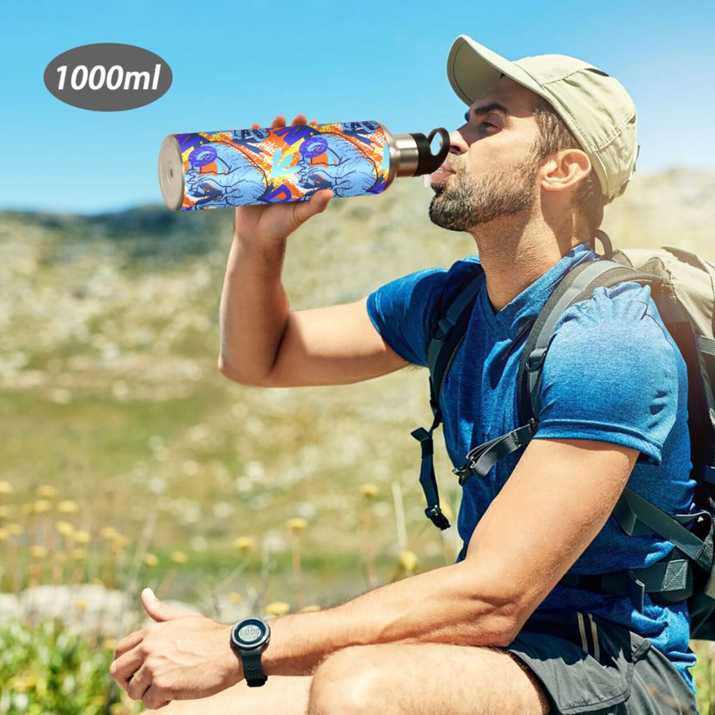 Stainless Steel Insulated Water Bottle with Straw Lid R3496