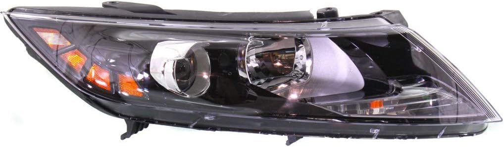 Headlight Assembly for 2012 2013 Kia Optima Passenger Side Halogen Q18397