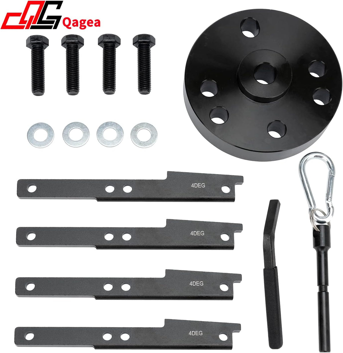 15 PCS Heavy Duty Steel Cam Timing Tool Kit & Engine Brake Adjustment Tool 7MM L85306