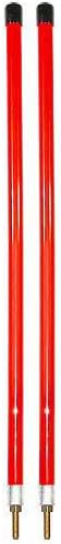 Nylon Orange 36in Stud Mount Marker, Lot of 2 O93994