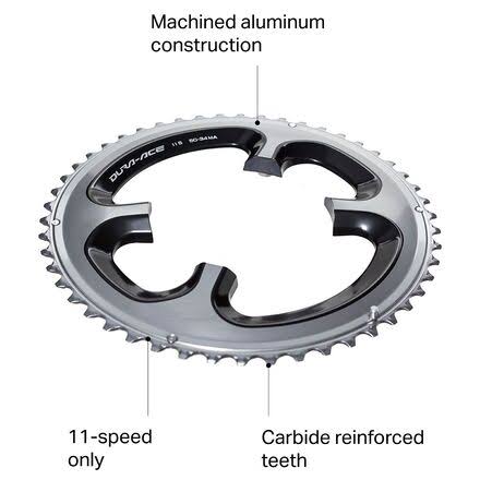Silver 54T Chainring H3676