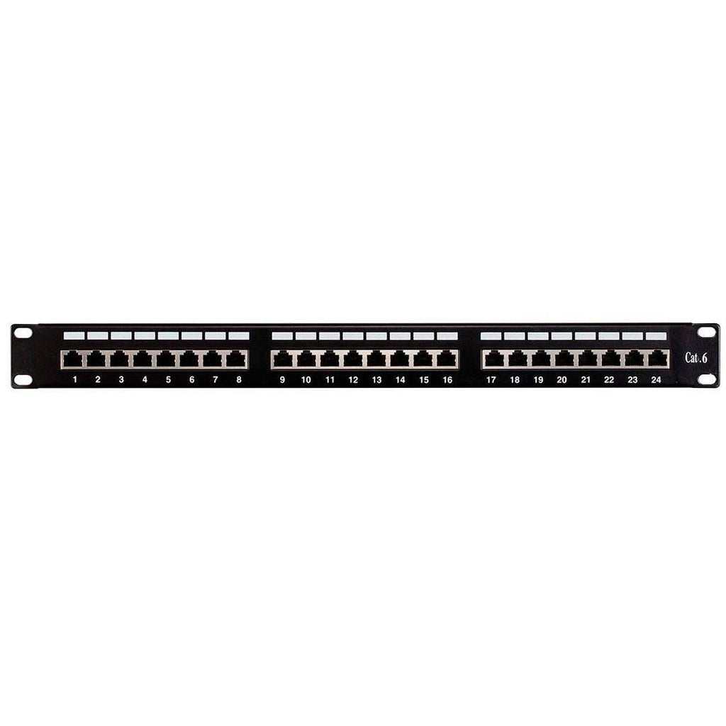 24-Port Cat6 FTP 19-inch 1U Patch Panel W587901