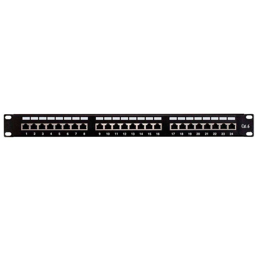 24-Port Cat6 FTP 19-inch 1U Patch Panel W587901