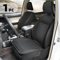 Beige Faux Leather Padded Car Seat Cover M629