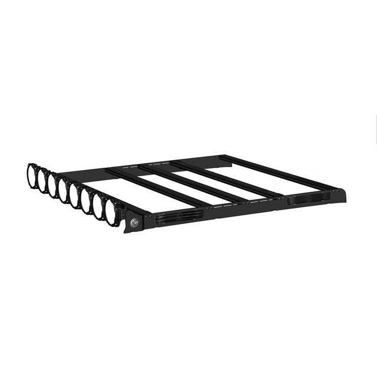 Roof Rack with Light Bar and Side Blackout Plates C4405