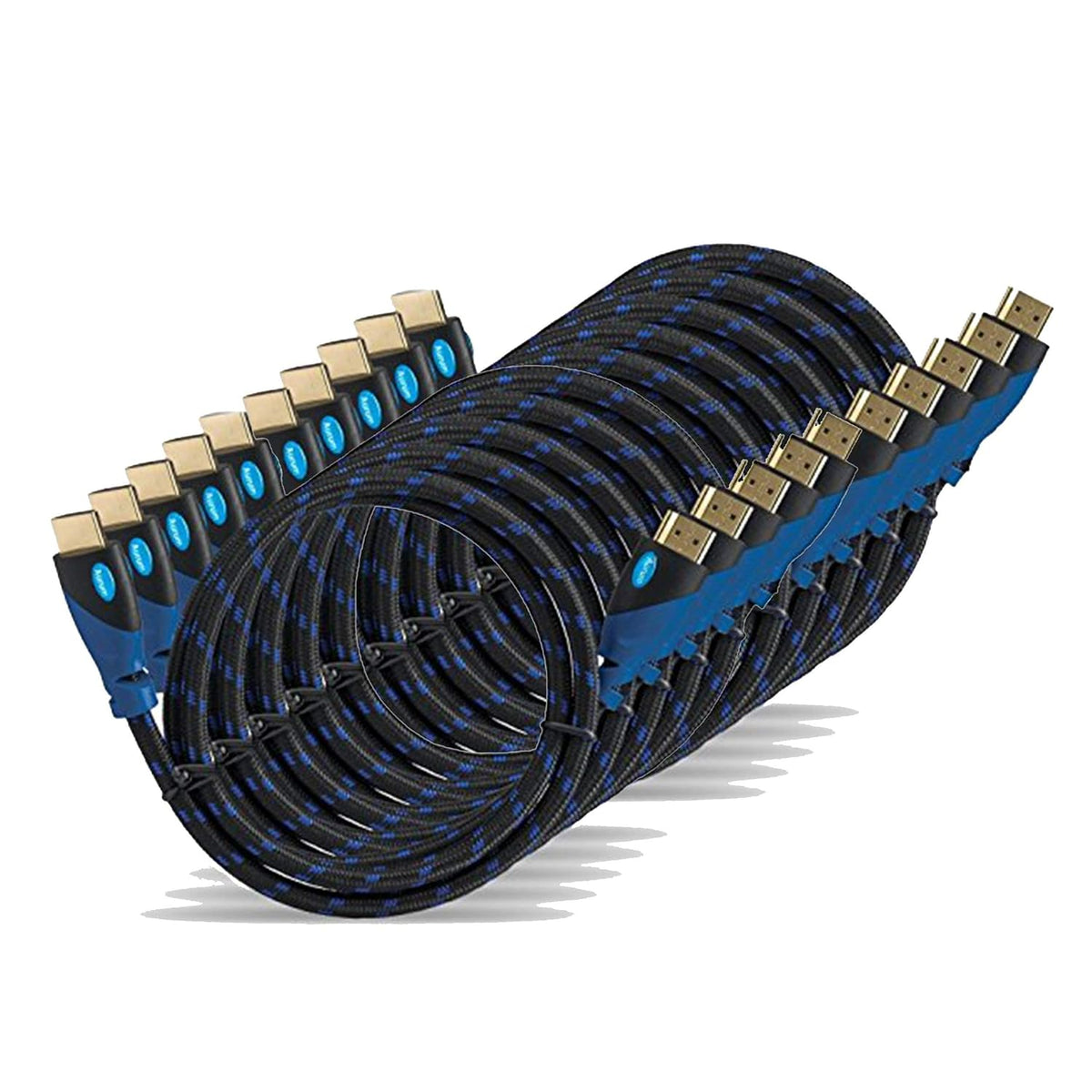 6 Ft Braided HDMI Cable with Ethernet 20 Pack K398821